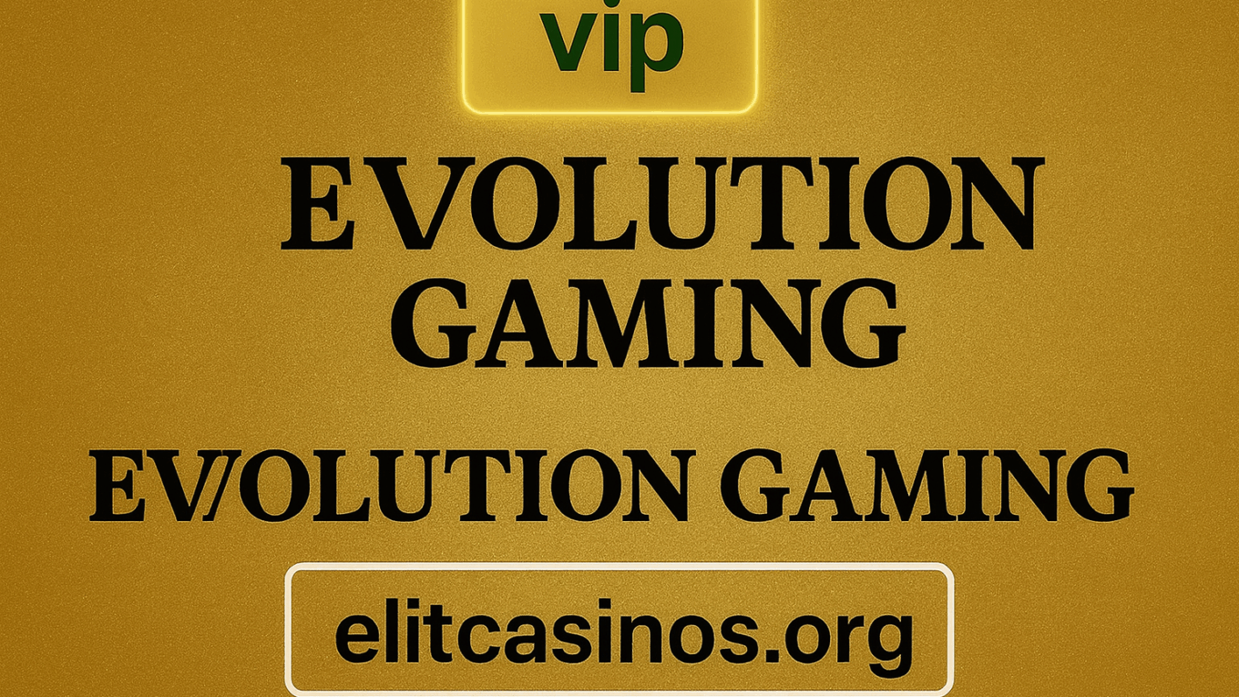Elit Casino evolution gaming.